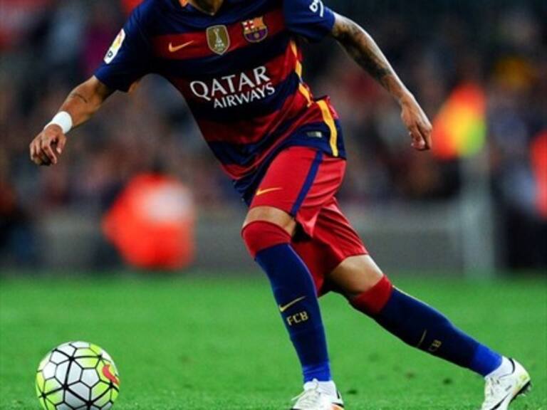 Neymar le dio un baile a Jordi Masip en Barcelona