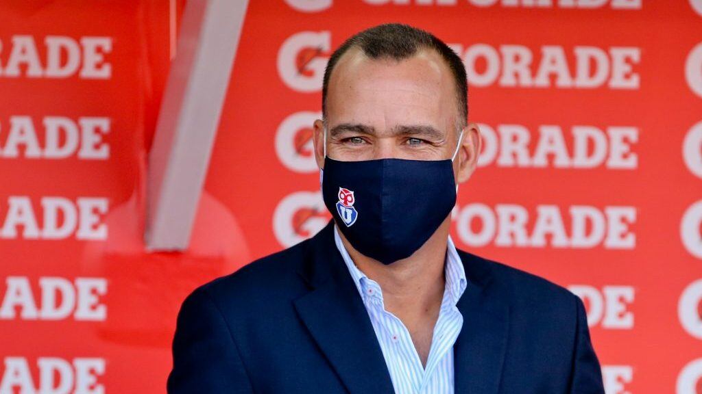 6 de Enero del 2021/SANTIAGOEl director Tecnico de Universidad de Chile Rafael Dudamel(c) ,durante el partido valido por la Vigésimo Octava fecha del Campeonato Nacional AFP PlanVital 2020, entre Universidad de Chile vs O'Higgins, disputado en el Estadio Nacional.
FOTO:FRANCISCO LONGA/AGENCIAUNO