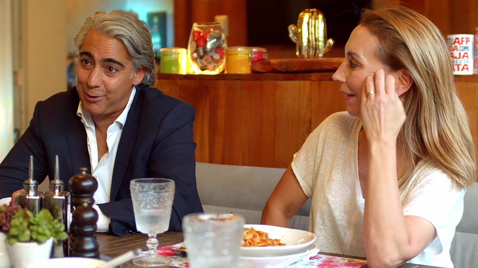 Karen Doggenweiler y Marco Enríquez-Ominami