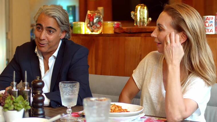 Karen Doggenweiler y Marco Enríquez-Ominami