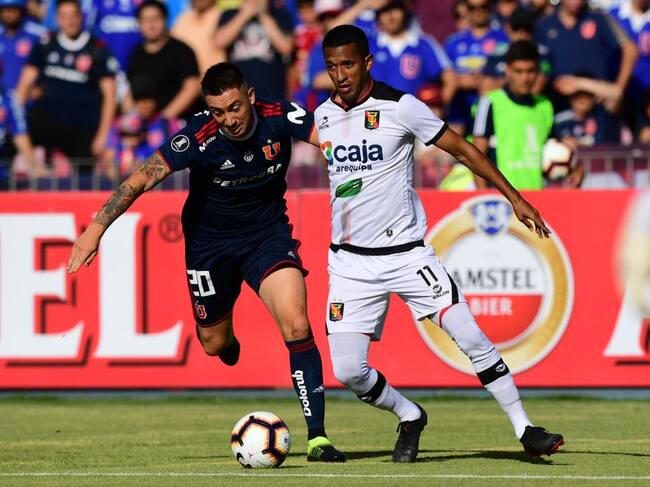 El último registro de la U ante un rival peruano