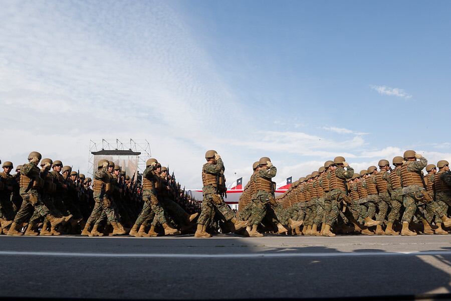 Parada Militar en Chile 2021