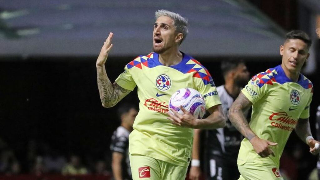 Diego Valdés anota su primer gol del semestre por el América de México