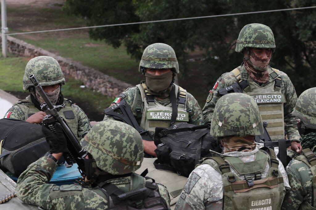 Operativo militar en una ciudad de México contra el narcotráfico