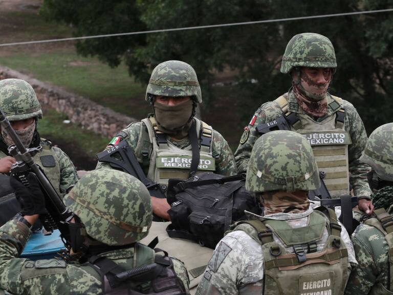 Operativo militar en una ciudad de México contra el narcotráfico