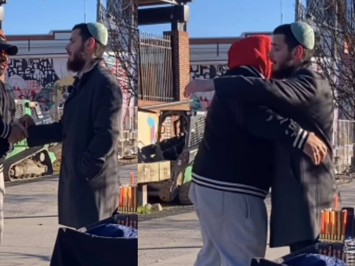 “Estamos en esto juntos”: emotivo video entre un rabino y un musulmán se vuelve viral en redes