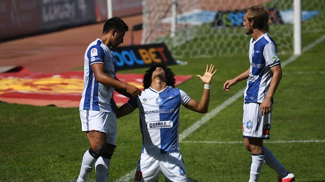 24 DE ABRIL 2021/ANTOFAGASTA ,durante el partido valido por la fecha 5 del Campeonato Nacional AFP PlanVital 2021 ,entre Deportes Antofagasta vs Cobresal , disputado en el Estadio Calvo & Bascuñan
FOTO CAMILO ALFARO/AGENCIAUNO