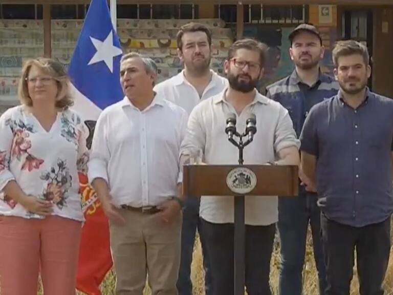 Presidente Boric: «La reconstrucción va a ser un eje estructural para nuestro Gobierno»
