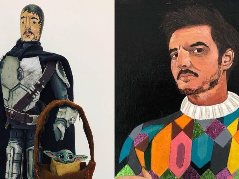 Así son las obras dedicadas a Pedro Pascal y que el actor chileno no pudo visitar