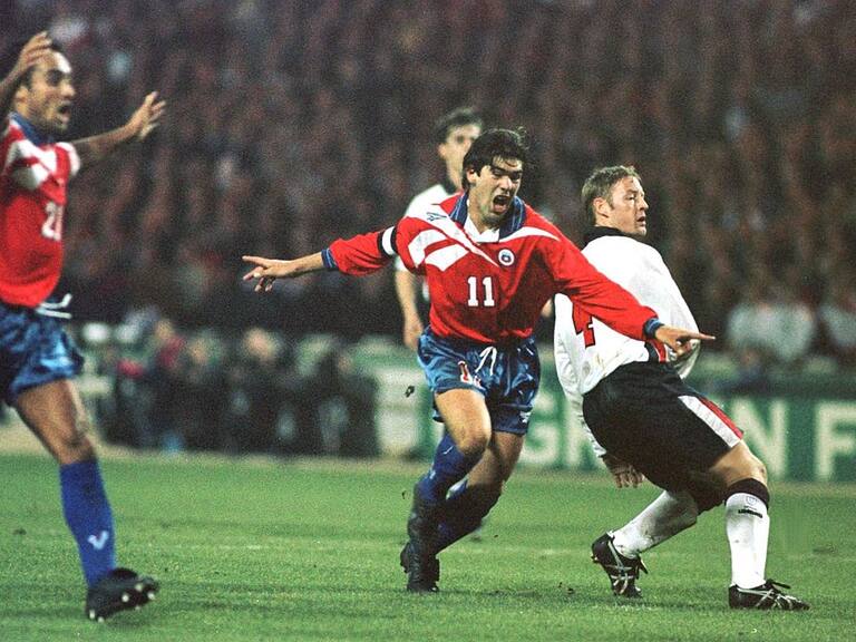 Se cumplen 22 años de la noche mágica de Marcelo Salas ante Inglaterra en Wembley
