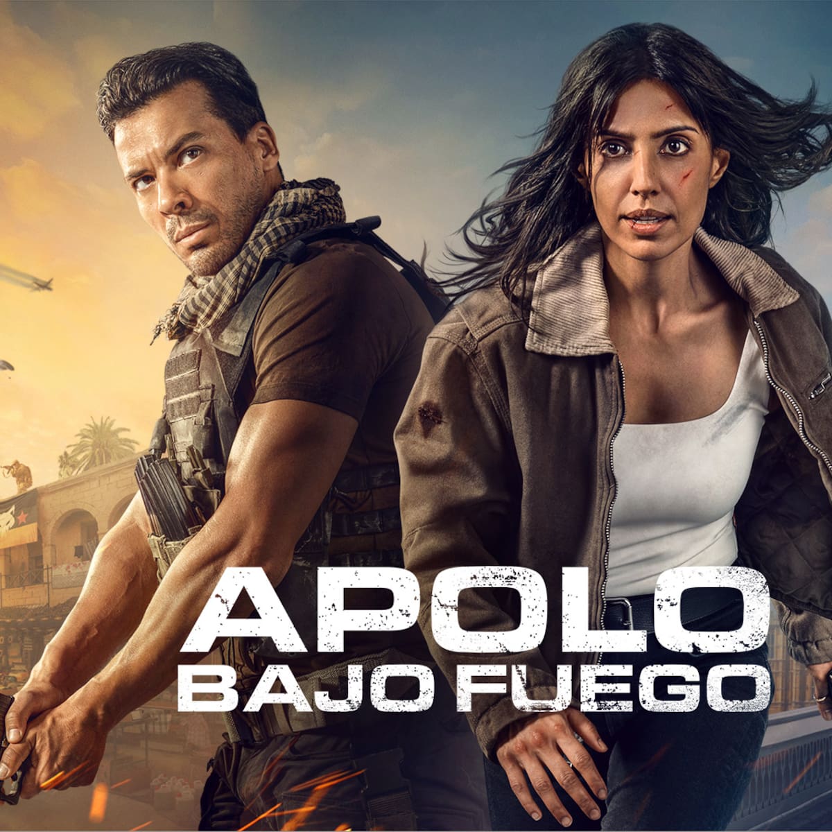 “¿De qué lado estás?”: Ritu Arya y Tewfik Jallab adelantan la llegada de “Apolo Bajo Fuego” a Chile