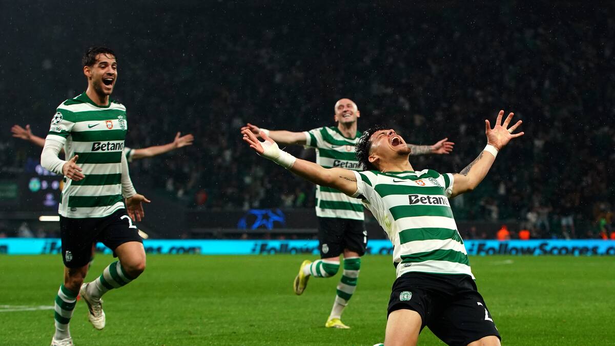 Con una remontada épica en Portugal, Sporting de Lisboa elimina al Bodo/Glimt de la Champions League