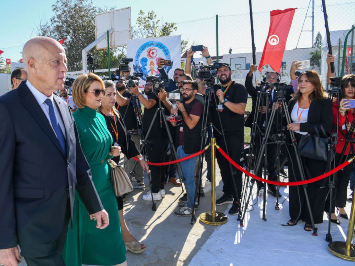 Presidente de Túnez es reelecto con más del 90% de los votos