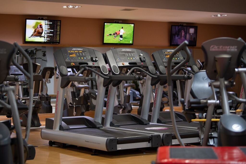 Un gimnasio cerrado tras el inicio de la cuarentena en Inglaterra