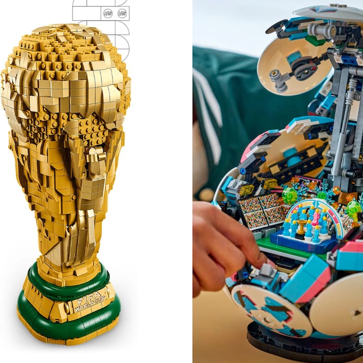 Llega a Chile la colección LEGO del Mundial: cuánto cuesta y dónde comprar la réplica de la Copa de 2.842 piezas
