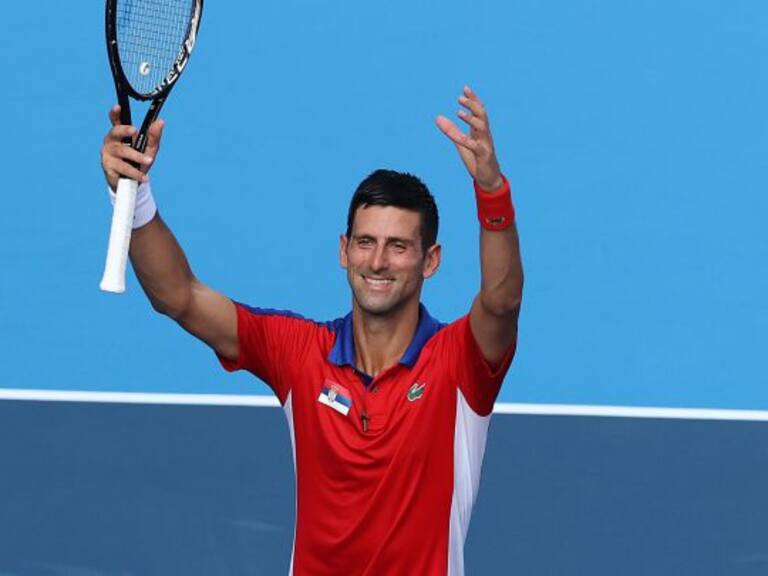 Novak Djokovic avanza a pasos agigantados en la conquista del oro olímpico en Tokio 2020
