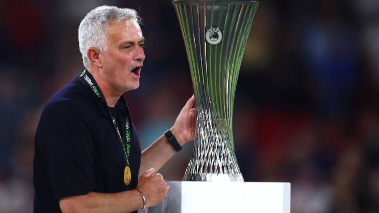 El récord europeo que alcanzó José Mourinho tras obtener la Conference League con Roma