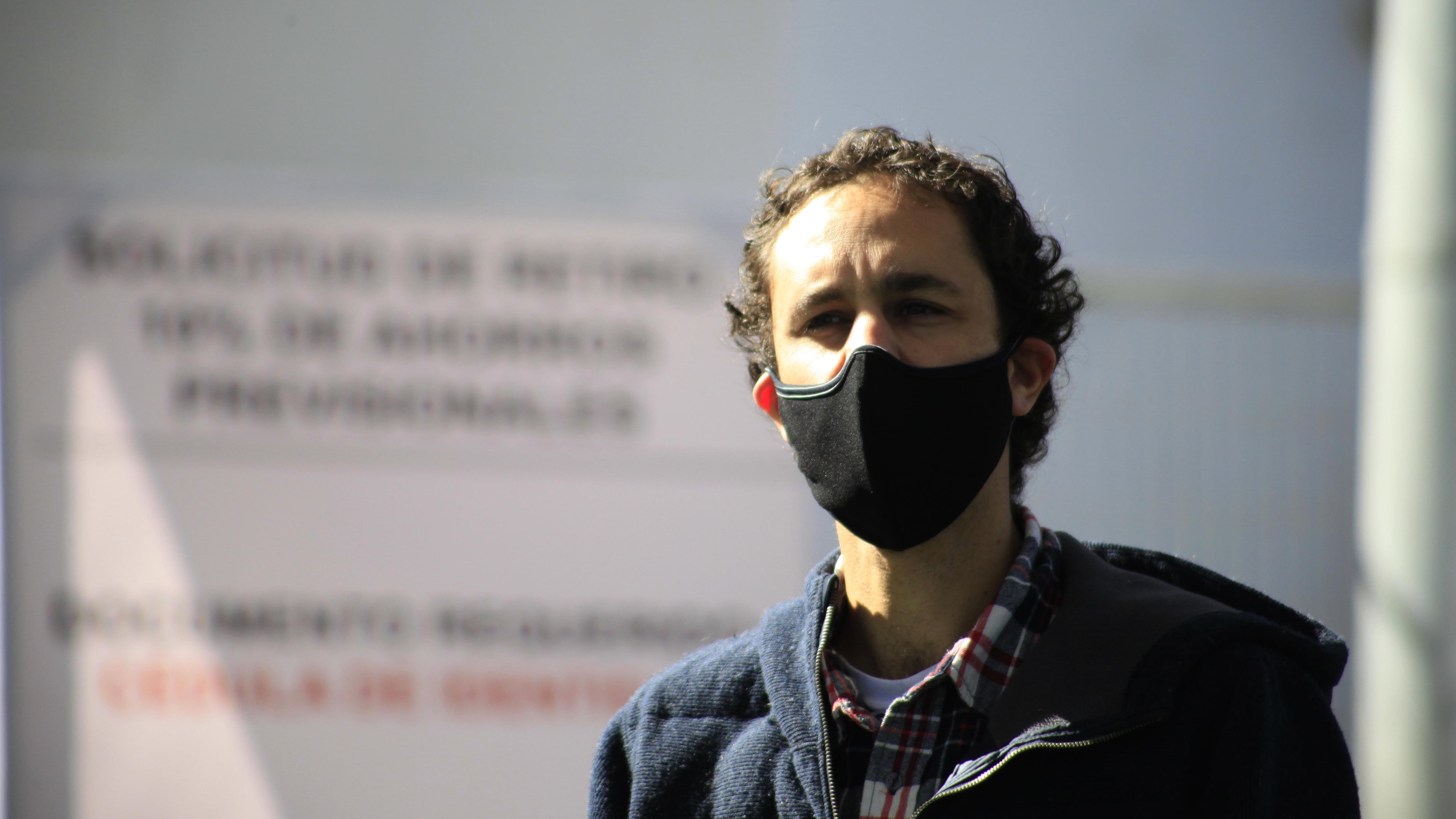 02 de Agosto de 2020/SANTIAGOFernando Larraín, Gerente de la Asociación de AFP, durante la visita al recinto donde las personas podrán ir a solicitar su 10% de manera presencial en caso de tener dificultades online
FOTO:MAURICIO MENDEZ/AGENCIAUNO