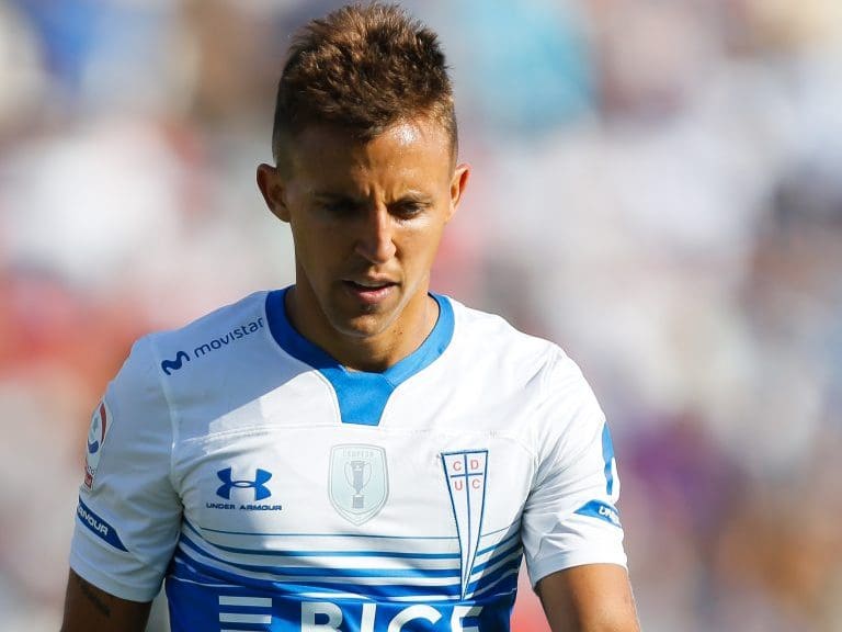 2 de Febrero del 2020/SANTIAGOJugador Diego Buonanotte ,durante el partido valido por la segunda fecha del Campeonato Nacional AFP PlanVital 2020, entre Universidad Catolica vs O'Higgins, disputado en el Estadio San Carlos de Apoquindo.
FOTO:JAVIER VERGARA/AGENCIAUNO