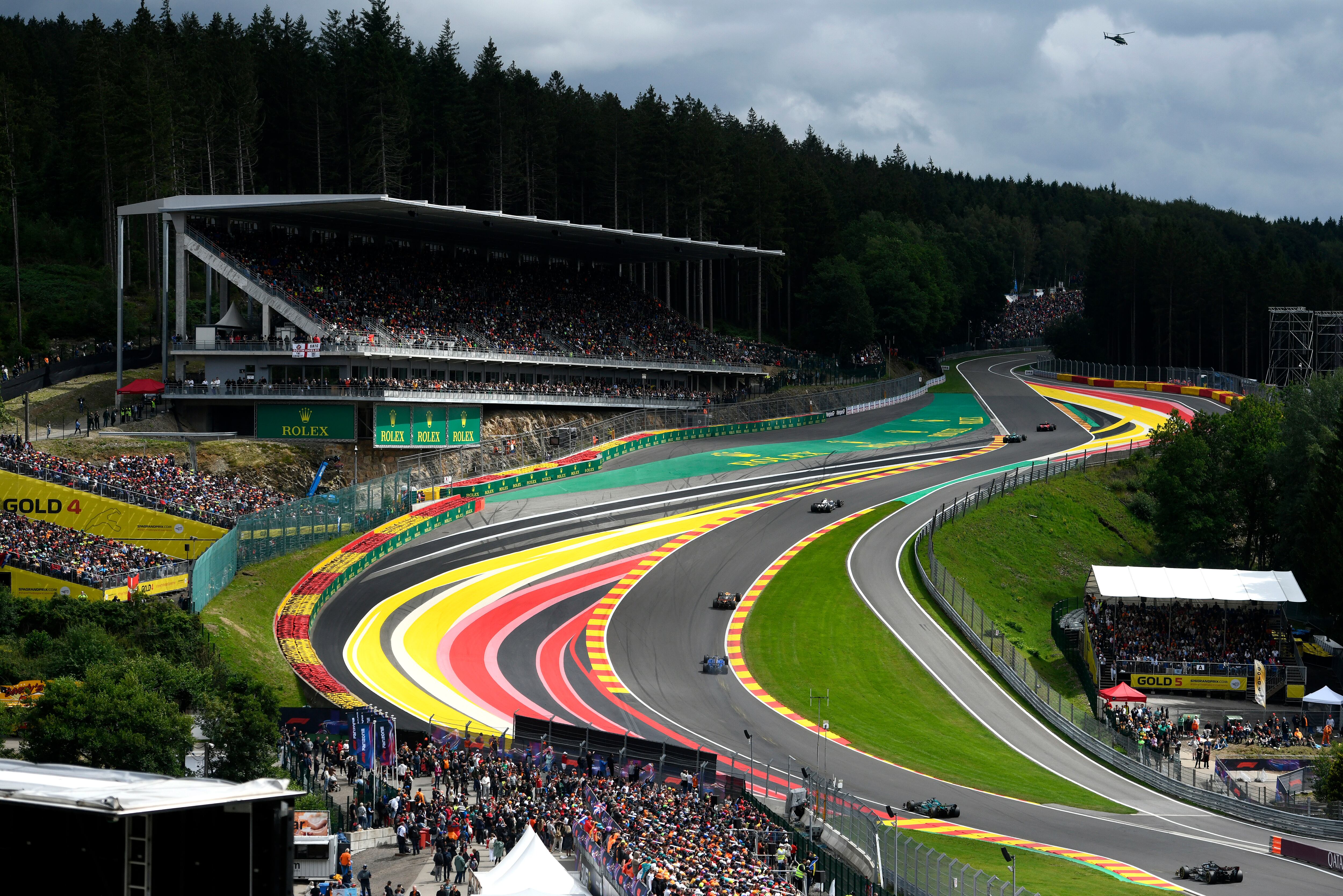 En uno de los mejores circuitos: cómo y dónde ver en vivo el Gran Premio de Bélgica de Fórmula 1 | Getty Images