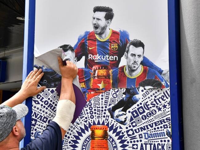 Camp Nou se queda sin Messi en Barcelona/ Foto: Getty images