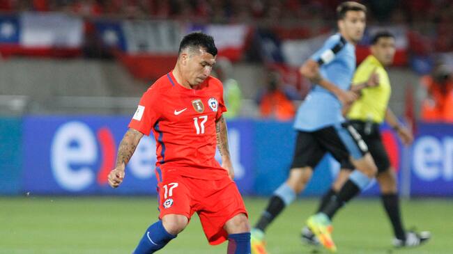 15 de Octubre del 2016/SANTIAGOdurante el partido por la duodécima fecha de las Clasificatorias al Mundial de Rusia 2018 entre las selecciones de Chile vs Uruguay jugado en el Estadio Nacional
FOTO:RODRIGO SAENZ/AGENCIAUNO