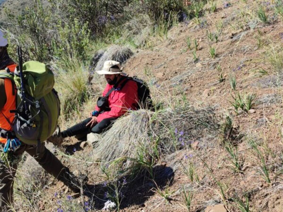 Carabineros rescató a un joven desde la quebrada El Durazno en La Florida