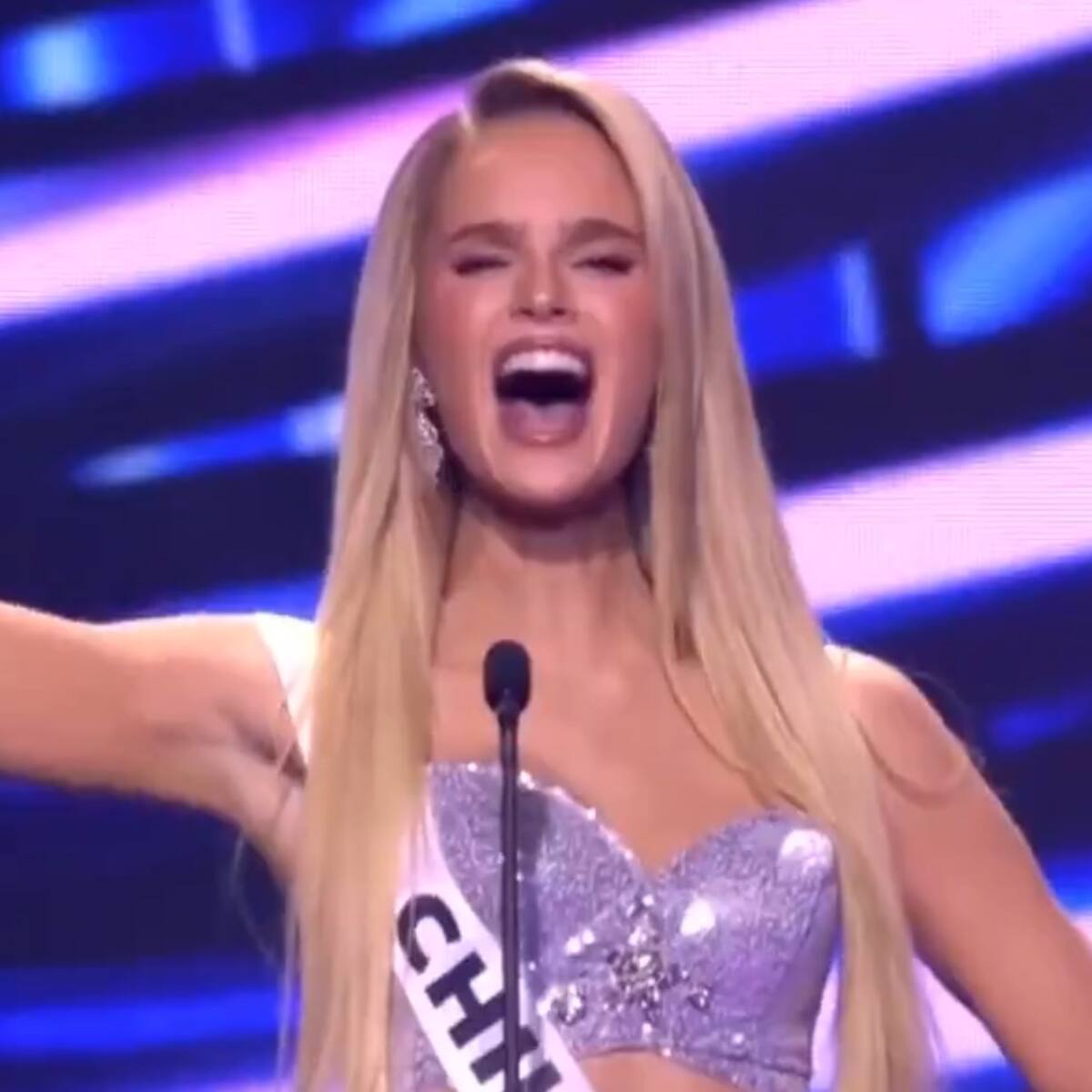 Deslumbrante: Así fue la vitoreada presentación de Inna Moll en Miss Universo 2025