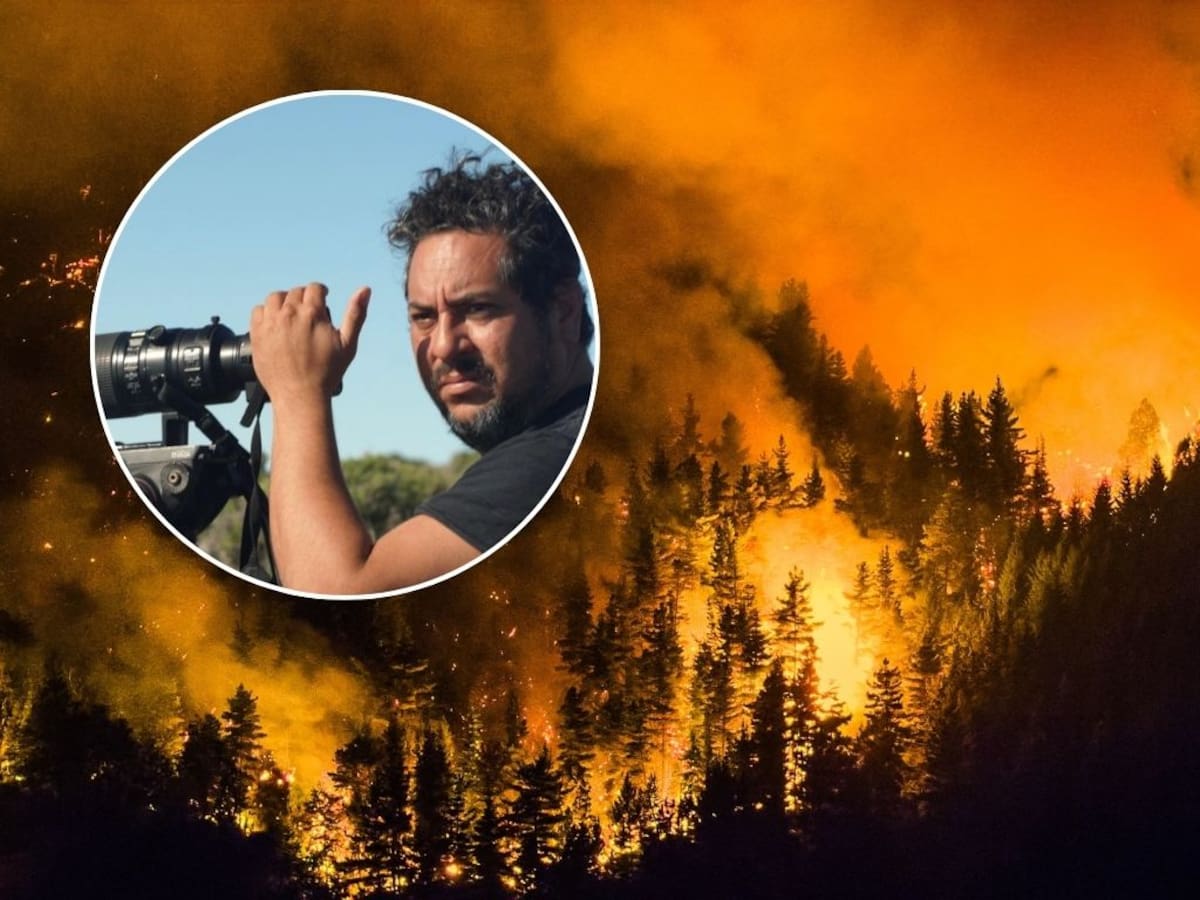 “Increíble, tremendo”: fotógrafo argentino relata la devastación de los incendios en la Patagonia