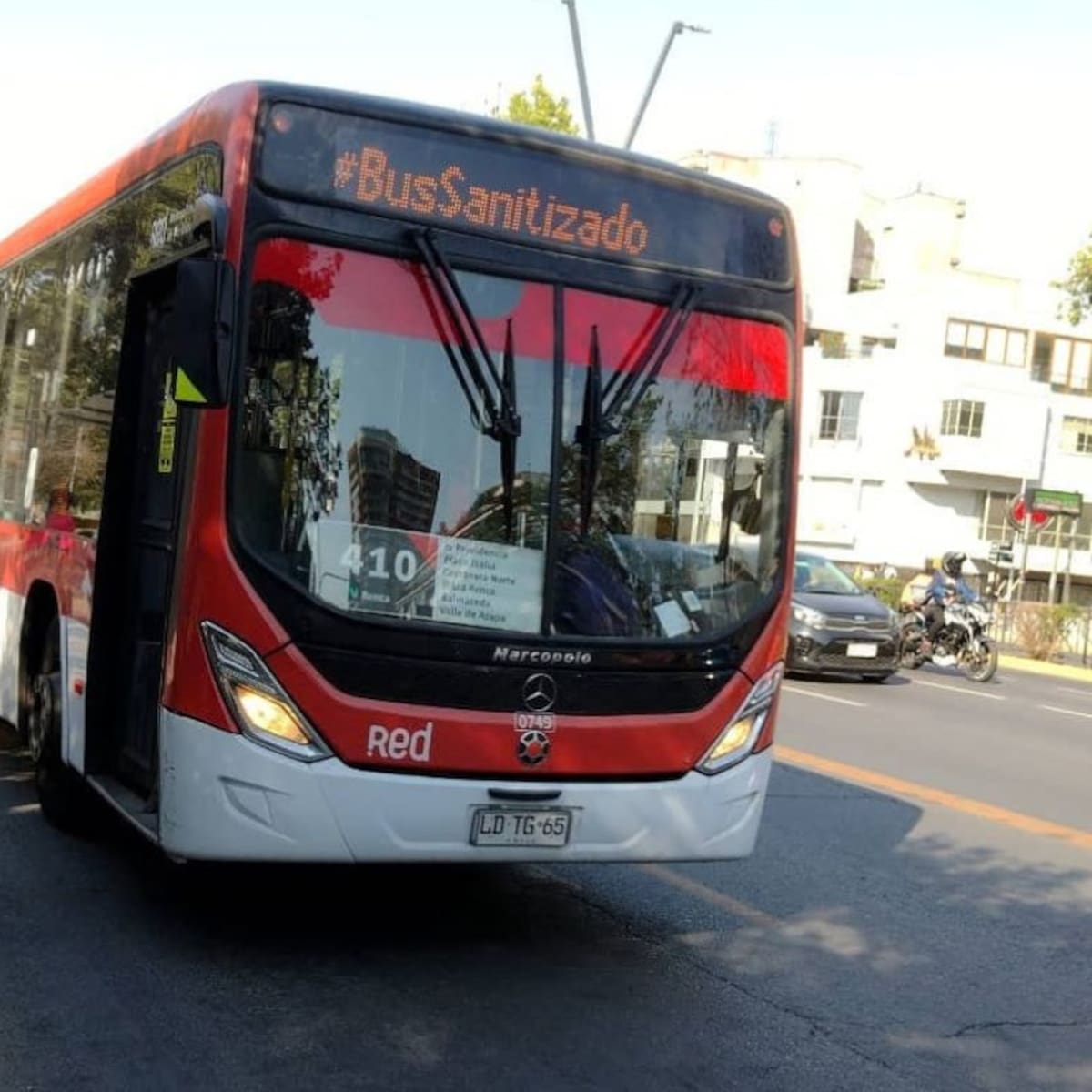 “La bomba está...”: conductor de bus RED explica ausencia del servicio 410 en Renca
