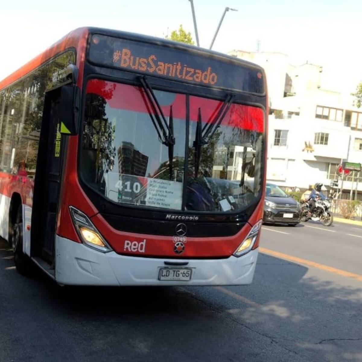 “La bomba está...”: conductor de bus RED explica ausencia del servicio 410 en Renca