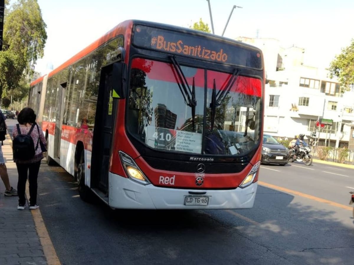 “La bomba está...”: conductor de bus RED explica ausencia del servicio 410 en Renca