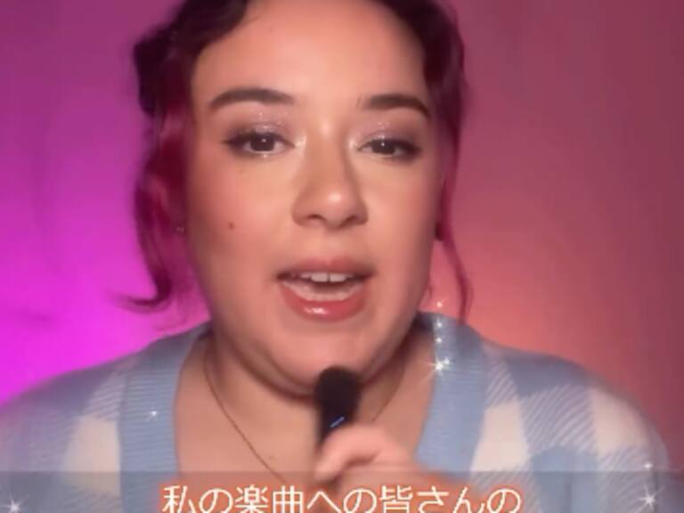 ¡Hablando en japonés! Christell agradeció a sus seguidores tras éxito de Dubidubidu en el país
