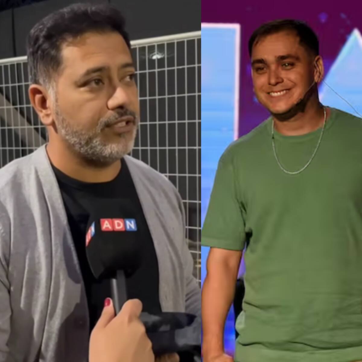 Los mensajes de apoyo de Edo Caroe y Pedro Ruminot a Lucho Miranda en la previa a su show en el Festival de Viña 2024