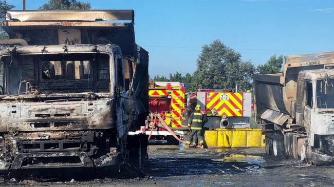 Gobierno anuncia querella por ataque incendiario en Los Álamos