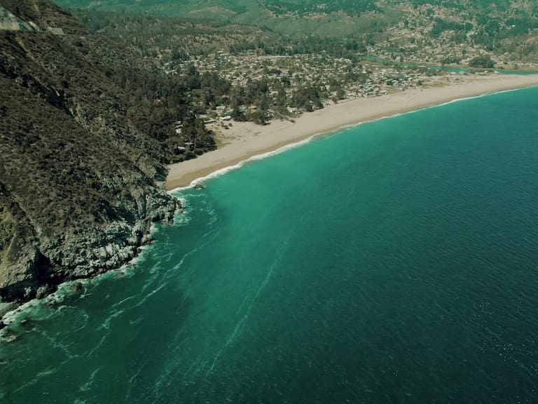 Playa Las Docas en Laguna Verde
