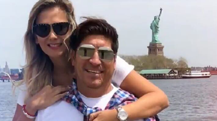 Iván Zamorano y María Alberó | Instagram