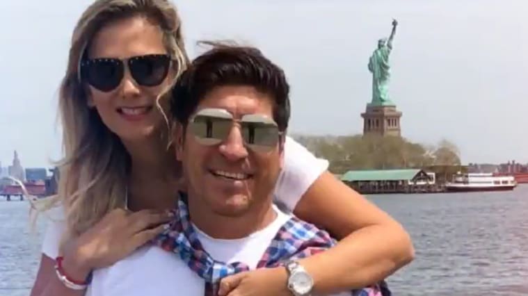 Iván Zamorano y María Alberó | Instagram