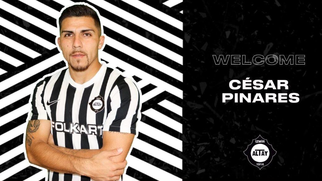 César Pinares fue oficializado como refuerzo del Altay Spor de Turquía
