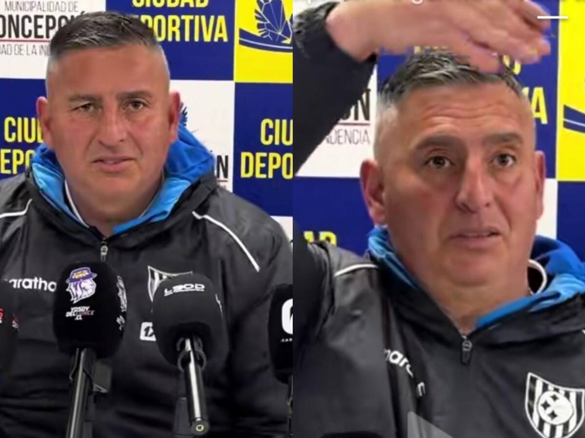 Hincha de Deportes Concepción interrumpe conferencia de Jaime García y arremete contra el DT: “Vino a puro ratonear”