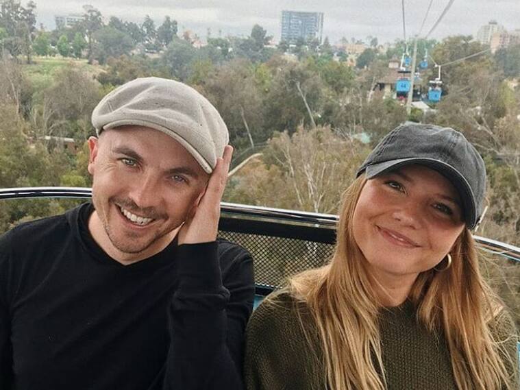 Frankie Muniz y su esposa