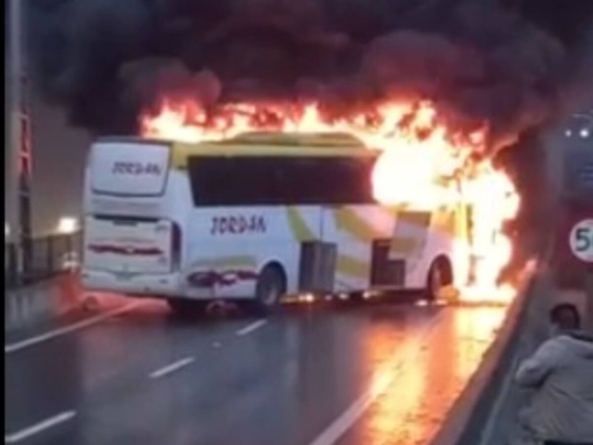 Ataques incendiarios en el Biobío: Desconocidos quemaron un bus y otro quedó con daños en la comuna de Lota