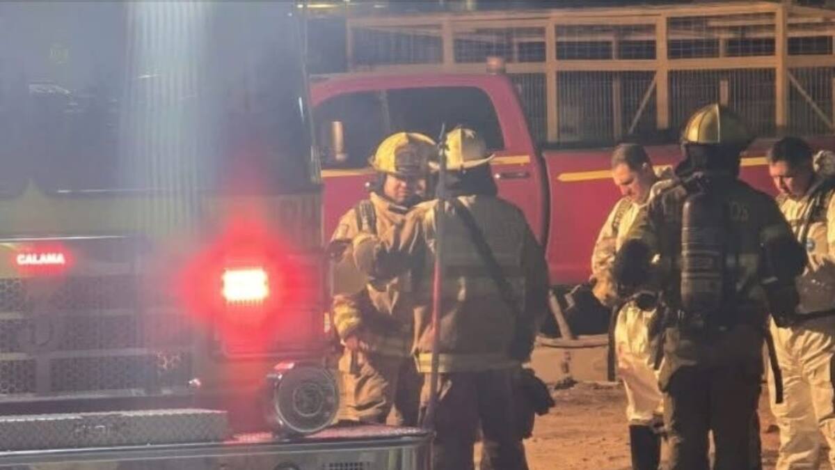 Un trabajador muere y otro resulta con el 80% de su cuerpo quemado tras explosión en maestranza de Calama