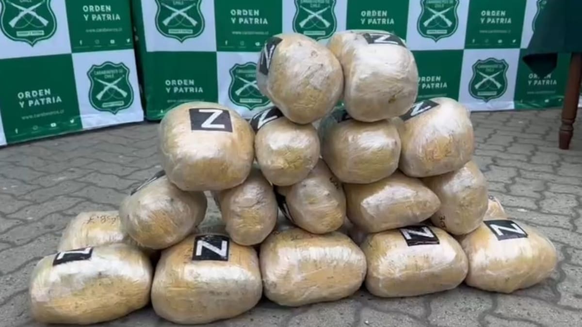 Incautan más de 500 kilos de marihuana tras control vehicular en Llay Llay