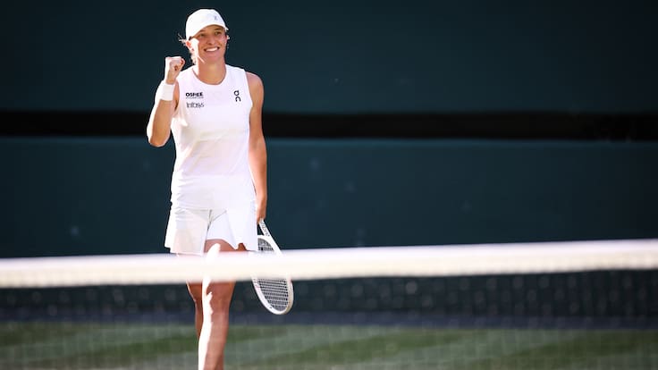 Iga Świątek llega a la final de Wimbledon por primera vez: Aryna Sabalenka queda fuera de la definición