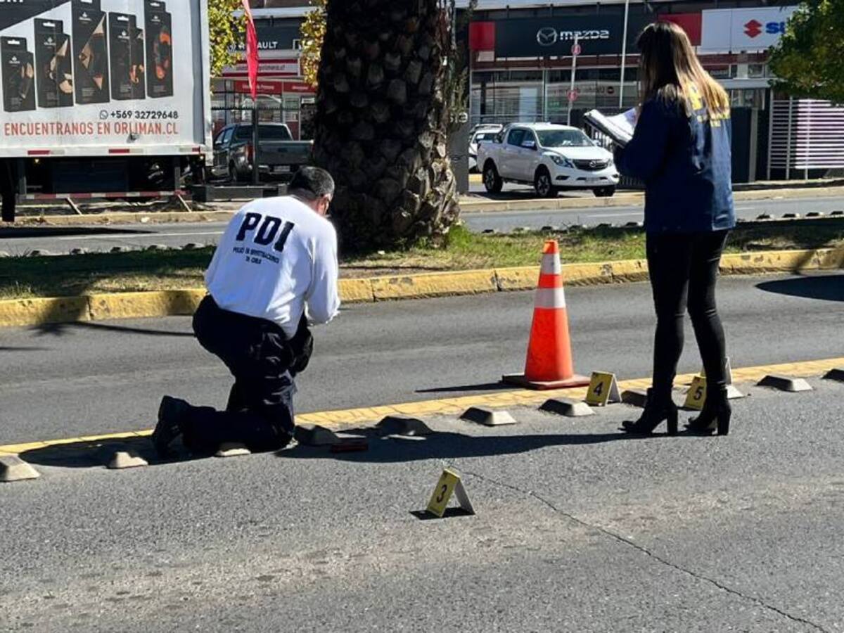 Tiroteo en el centro de Concepción: conductor de camioneta herido con diagnóstico reservado