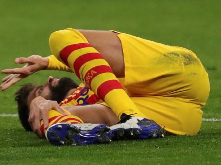 Durísima lesión de Gerard Piqué preocupa en demasía al FC Barcelona
