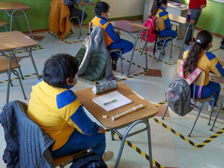 03 DE AGOSTO DE 2021 / CONCEPCION
Inicio del segundo semestre escolar en la región del Biobío.
FOTO: CAMILO CASTRO / AGENCIAUNO