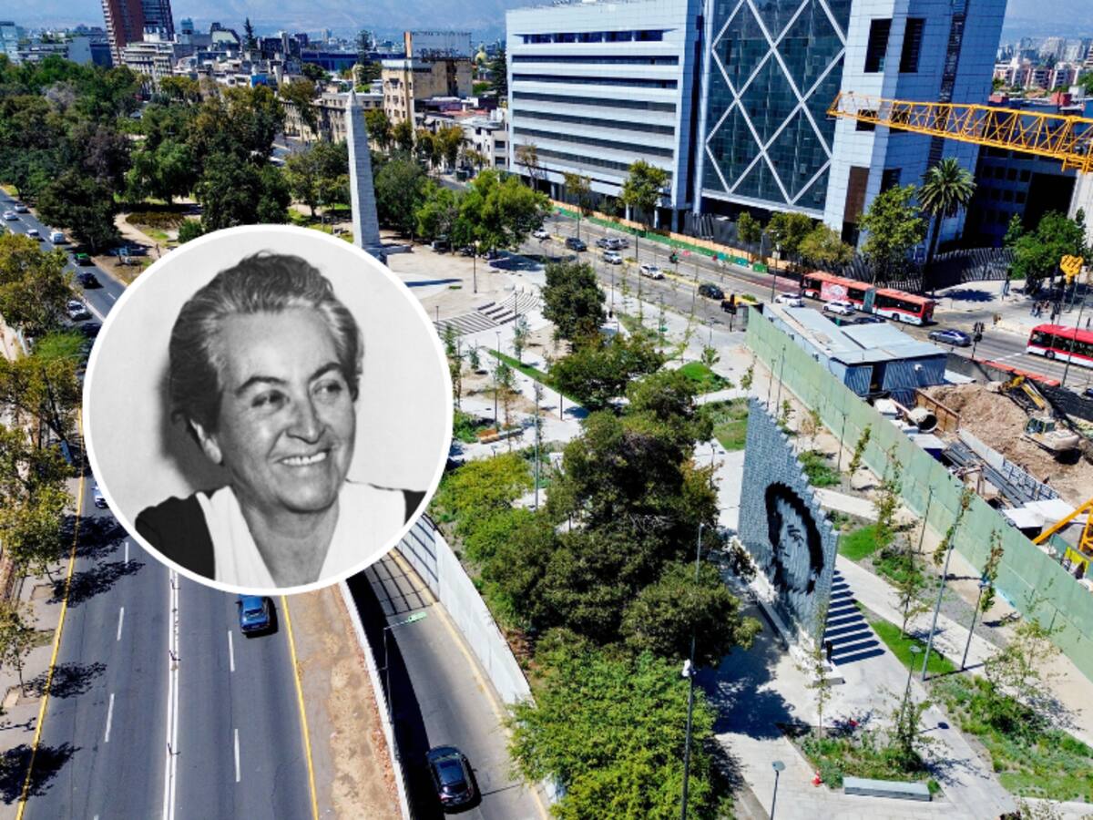 Ya está abierto al público: así luce el nuevo monumento a Gabriela Mistral en Plaza Baquedano