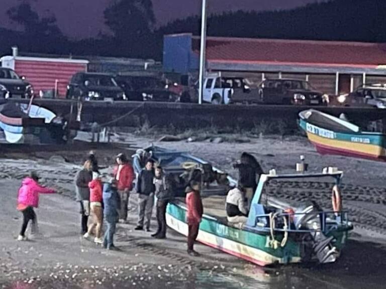 Incendios forestales: en botes tuvieron que evacuar vecinos de Punta Lavapié tras ser rodeados por el fuego